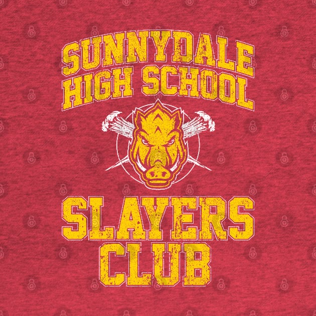 Sunnydale High School Slayers Club by huckblade